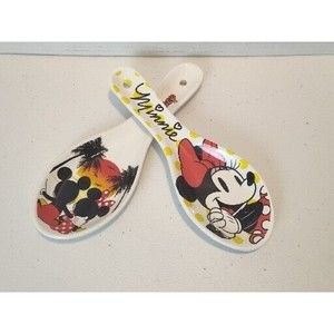 Disney's Jerry Leigh Minnie & Mickey Mouse Ceramic Spoon Rests Kitchenware